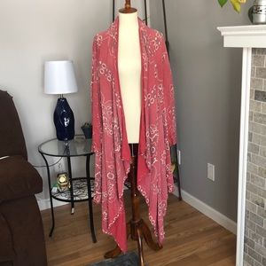 MAGNOLIA PEARL Stargazer Bandana red cardigan